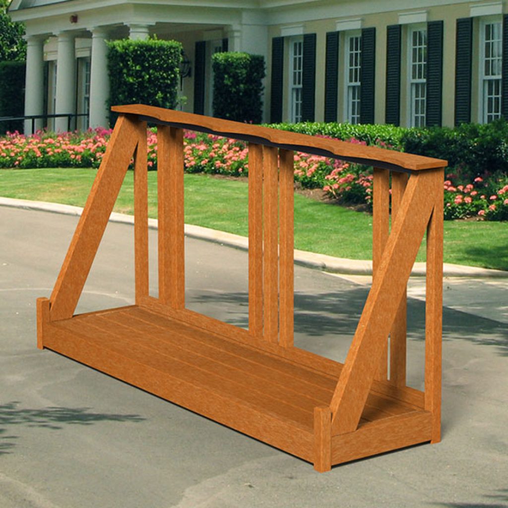 Golf Bag Rack Post Mounted Designer Golf Products