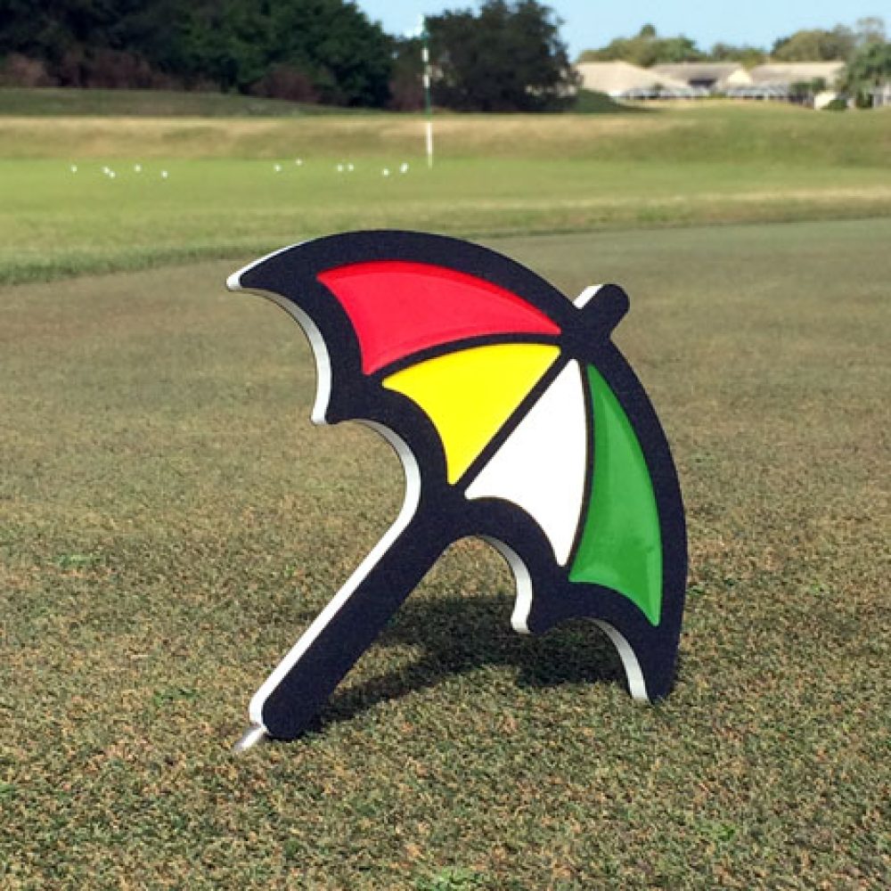 golf course tee markers