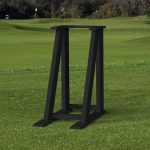 Deluxe Golf Bag Stand for Heavy Bags. Designed to accommodate large and heavy golf club bags. Made from durable and sustainable materials.