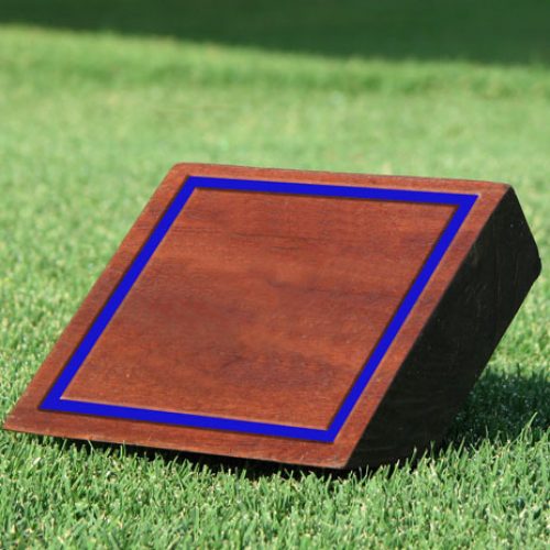 Golf Course Wooden Tee Marker Natural Wood Tee Box Markers