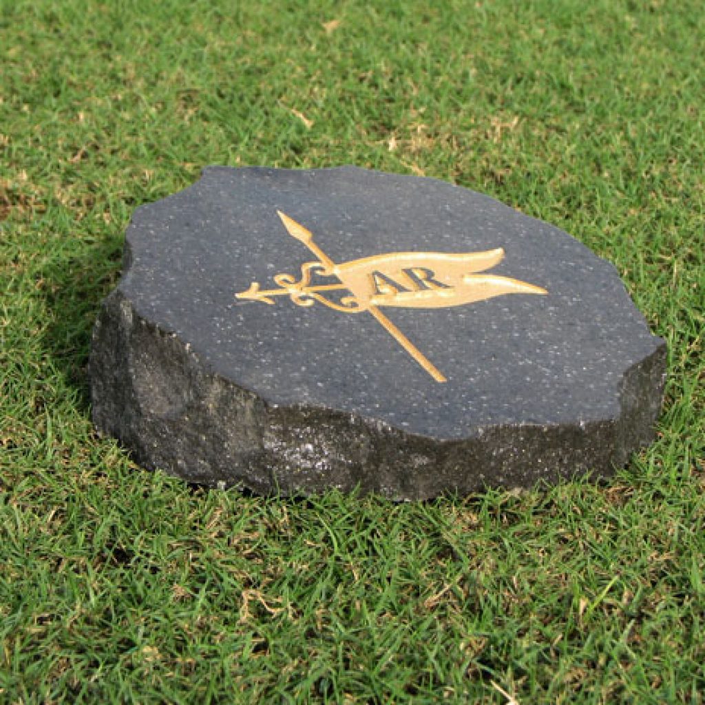 imitation stone golf tee marker