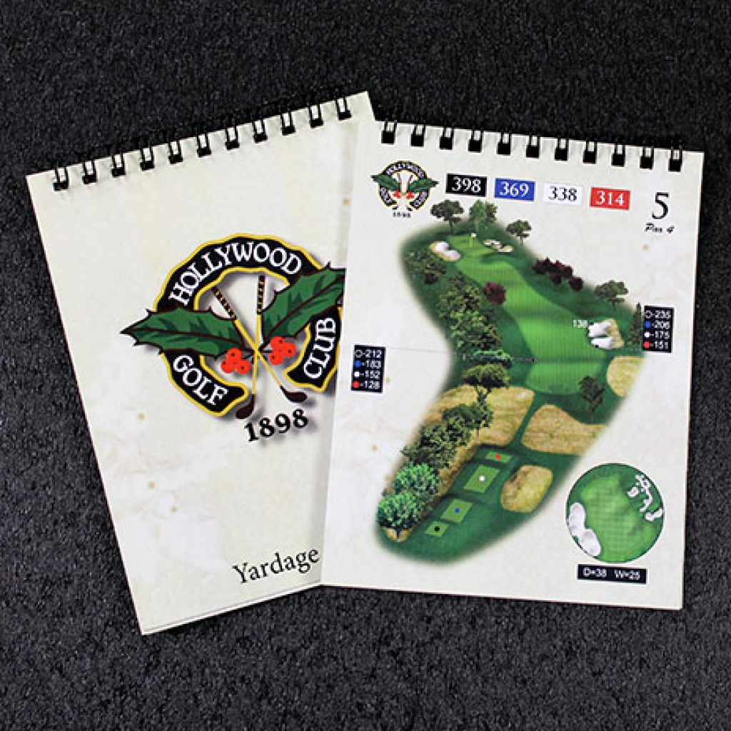 Golf Yardage Guides & Yardage Books Printing, Design & Illustration