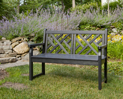 Chippendale Bench for Parks and Recreation