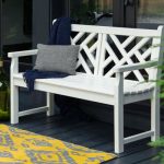 Eco-Friendly Chippendale Bench. Durable and Sustainable outdoor bench. Commercial-grade outdoor bench.