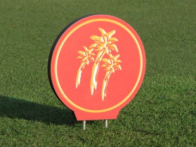 Golf Course Tee Markers | Custom Golf Tee Markers