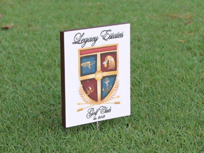 Golf Course Tee Markers Custom Golf Tee Markers