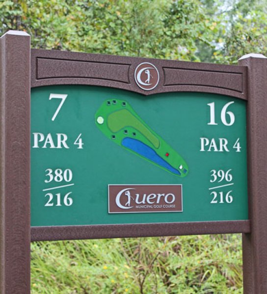 Tee Signs | Golf Course Hole Signs, Markers, Monuments & Consoles