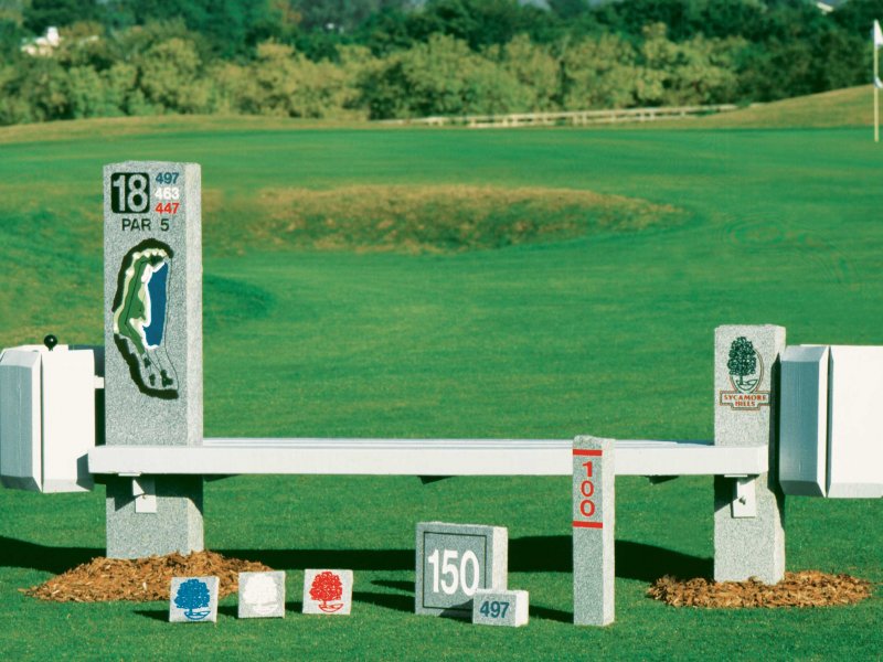 Golf Course Tee Signs | Golf Course Hole Signage