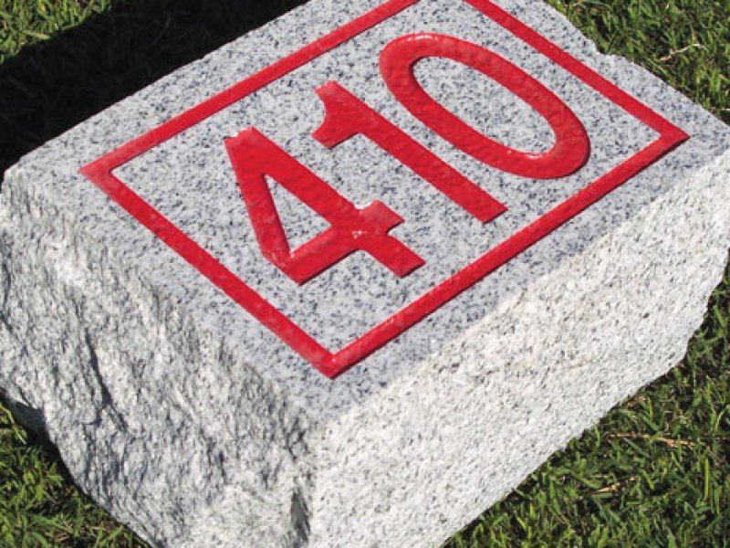 Yardage Markers Golf Course Tee & Fairway Yardage Markers