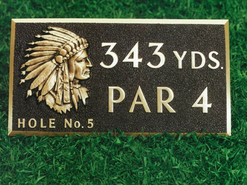 Yardage Markers Golf Course Tee & Fairway Yardage Markers