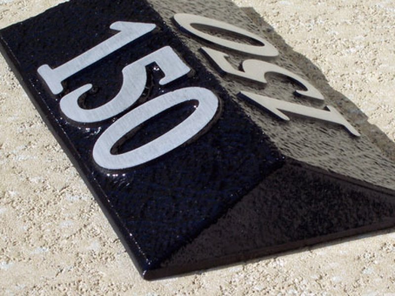 Yardage Markers Golf Course Tee & Fairway Yardage Markers