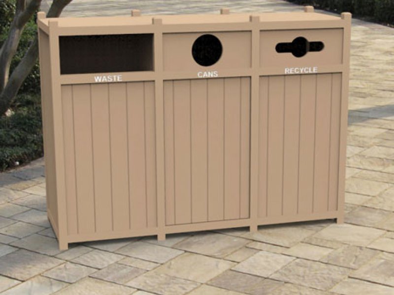 Waste Receptacles For Golf Course Trash Receptacle & Recycling
